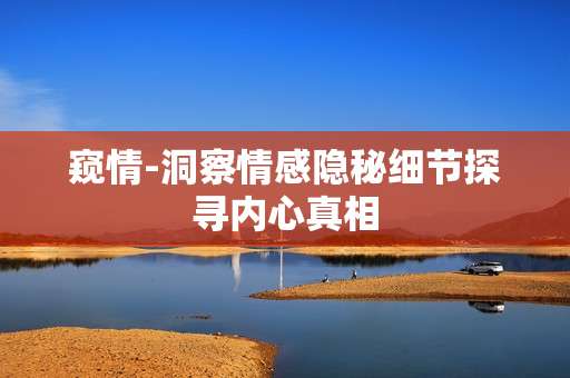 窥情-洞察情感隐秘细节探寻内心真相