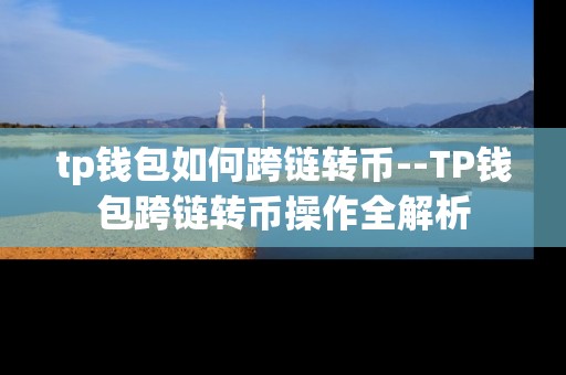 tp钱包如何跨链转币--TP钱包跨链转币操作全解析