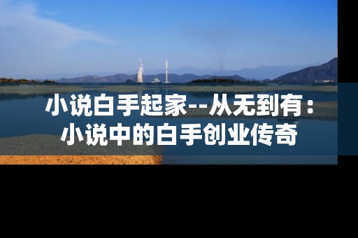 小说白手起家--从无到有：小说中的白手创业传奇