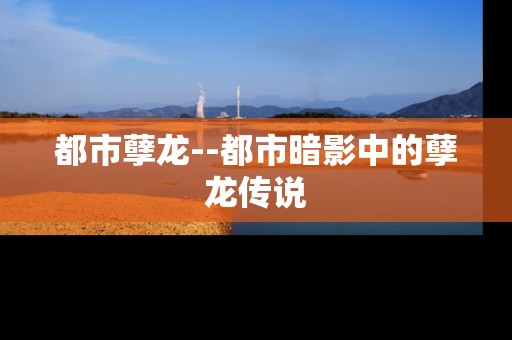 都市孽龙--都市暗影中的孽龙传说