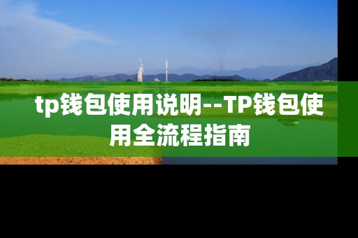 tp钱包使用说明--TP钱包使用全流程指南