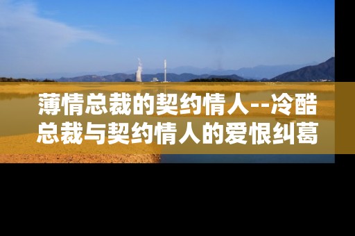 薄情总裁的契约情人--冷酷总裁与契约情人的爱恨纠葛