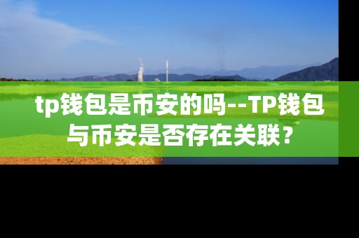 tp钱包是币安的吗--TP钱包与币安是否存在关联？