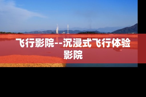 飞行影院--沉浸式飞行体验影院 飞行影院--沉浸式飞行体验影院