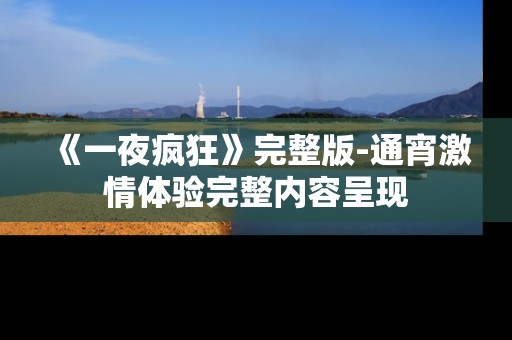 《一夜疯狂》完整版-通宵激情体验完整内容呈现
