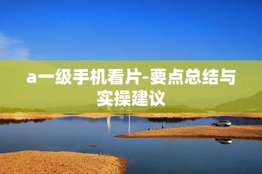 a一级手机看片-要点总结与实操建议