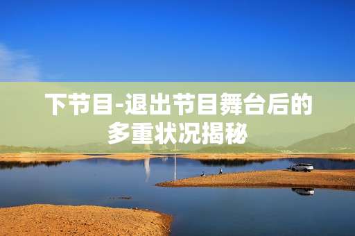 下节目-退出节目舞台后的多重状况揭秘