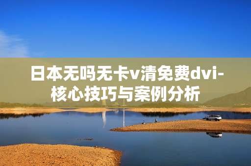 日本无吗无卡v清免费dvi-核心技巧与案例分析