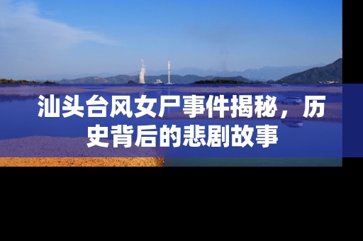 汕头台风女尸事件揭秘,历史背后的悲剧故事 汕头台风女尸事件揭秘,历史背后的悲剧故事