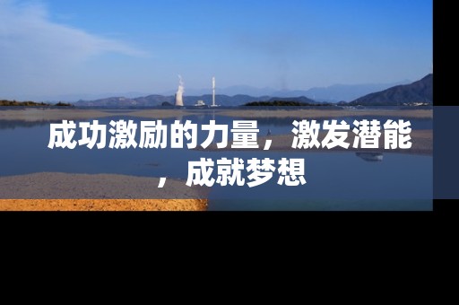成功激励的力量，激发潜能，成就梦想