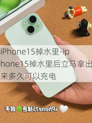 iPhone15掉水里-iphone15掉水里后立马拿出来多久可以充电