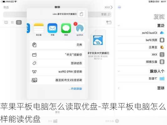 苹果平板电脑怎么读取优盘-苹果平板电脑怎么样能读优盘