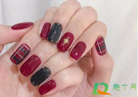 圣诞做什么美甲好看20204