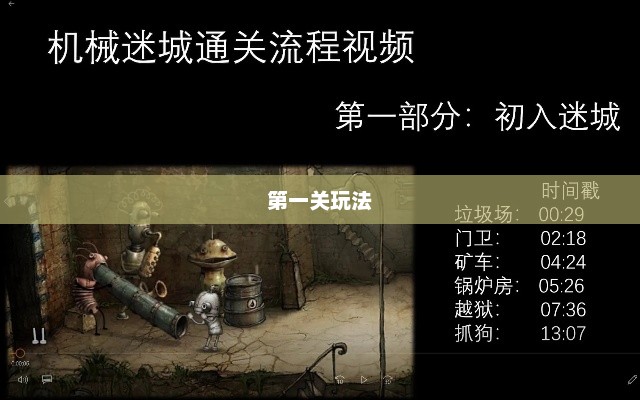 机械迷城攻略，玩转这个神秘的世界机械迷城怎么玩第一关