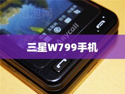 三星W799手机，尊贵与科技的极致融合