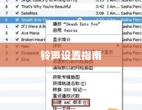 iPhone 5s铃声设置指南