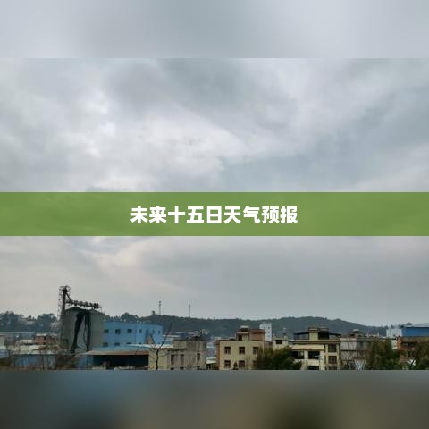 未来十五日天气预报概览