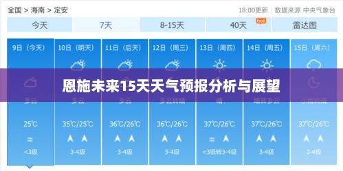 恩施未来15天天气预报分析与展望