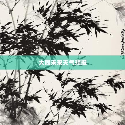 大同未来15天天气预报详解，洞悉气象变化，提前规划生活