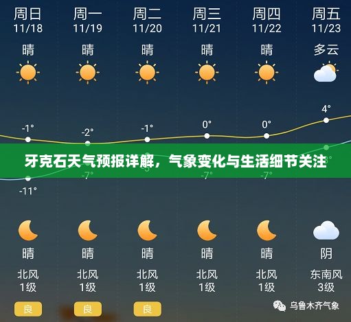 牙克石天气预报详解，气象变化与生活细节关注