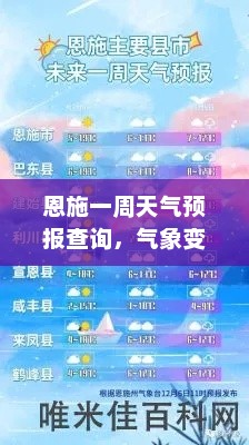恩施一周天气预报查询，气象变化对日常生活的影响