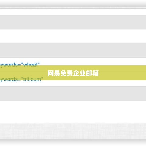 网易免费企业邮箱，企业高效沟通与协作的得力助手
