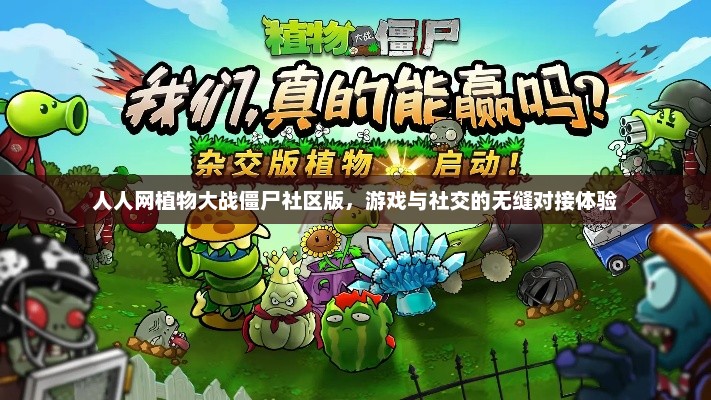 人人网植物大战僵尸社区版，游戏与社交的无缝对接体验