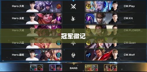冠军徽记，荣耀与力量的永恒象征