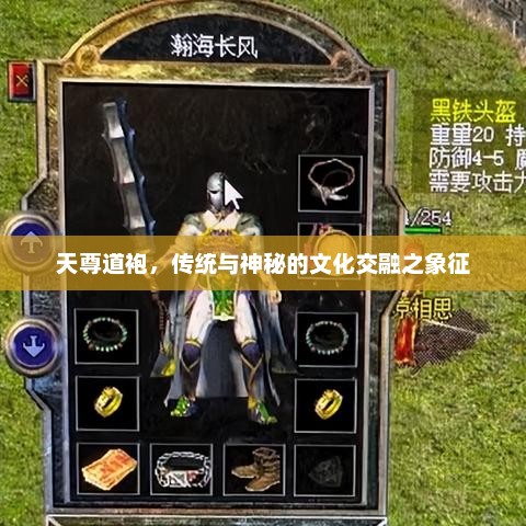 天尊道袍，传统与神秘的文化交融之象征