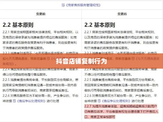 抖音店铺复制行为是否违规的探讨与解析