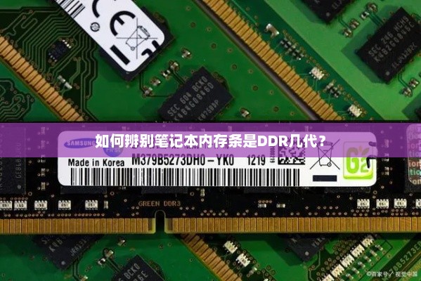 如何辨别笔记本内存条是DDR几代？