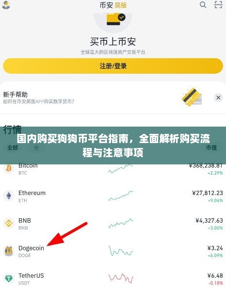 国内购买狗狗币平台指南，全面解析购买流程与注意事项