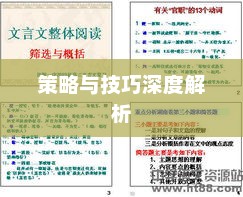 高考文言文阅读专项，策略与技巧深度解析