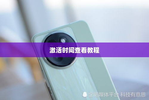 小米Civi 4 Pro激活时间查看教程