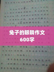 兔子的眼睛，一幅生动的视觉画卷