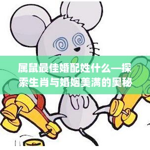 生肖鼠的最佳婚配姓氏，揭秘生肖与婚姻美满的奥秘