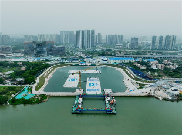 潭洲隧道首节沉管启动安装，八车道设计亮相