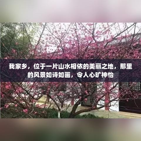 家乡美景，山水相依的诗意之地