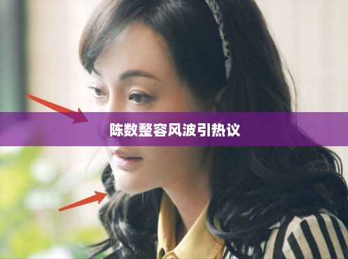 陈数整容风波引热议，陈数整容风波引关注