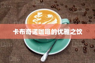 卡布奇诺咖啡的优雅之饮，卡布奇诺咖啡的精致品味