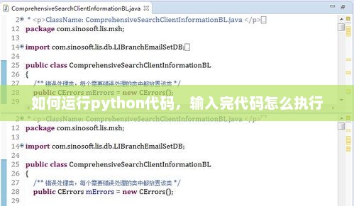 Python代码执行全过程详解，从编写到运行