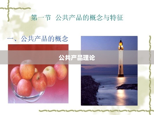 公共产品理论 公共产品理论