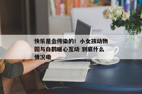 快乐是会传染的！小女孩动物园与白鹤暖心互动 到底什么情况嘞