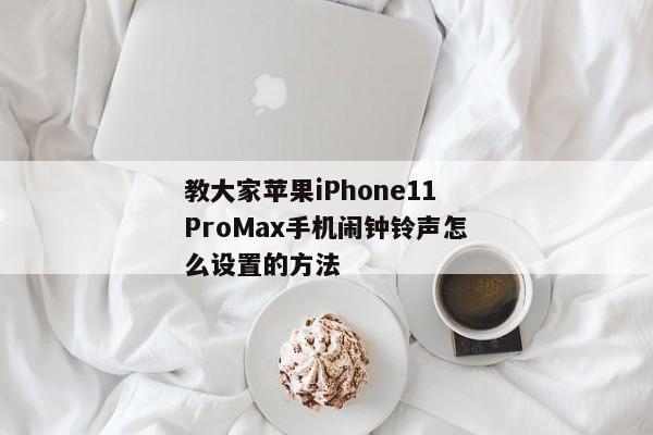 教大家苹果iPhone11ProMax手机闹钟铃声怎么设置的方法