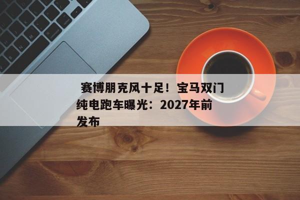  赛博朋克风十足！宝马双门纯电跑车曝光：2027年前发布 