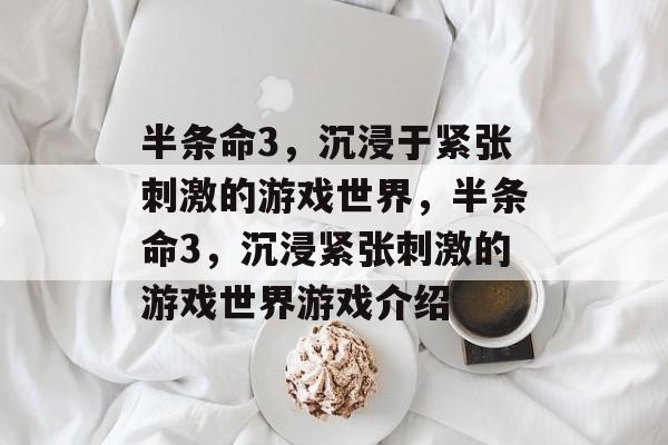 半条命3，沉浸于紧张刺激的游戏世界，半条命3，沉浸紧张刺激的游戏世界游戏介绍
