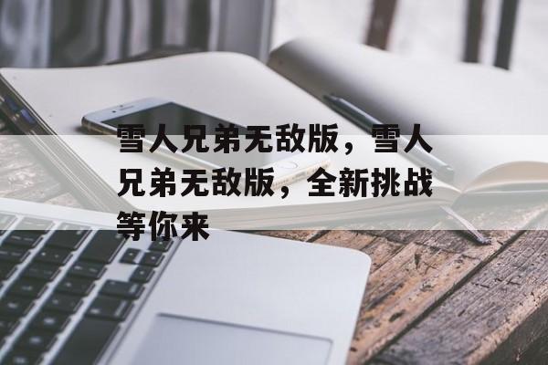 雪人兄弟无敌版，雪人兄弟无敌版，全新挑战等你来