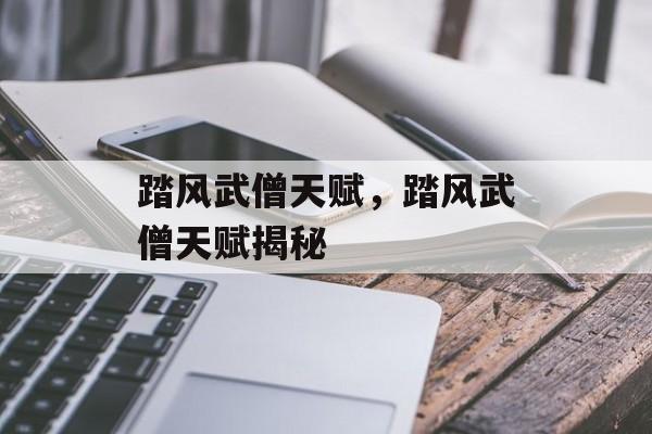 踏风武僧天赋，踏风武僧天赋揭秘