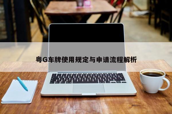 粤G车牌使用规定与申请流程解析