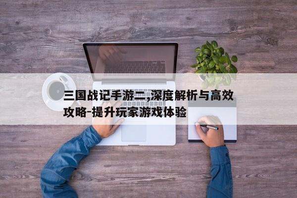 三国战记手游二,深度解析与高效攻略-提升玩家游戏体验